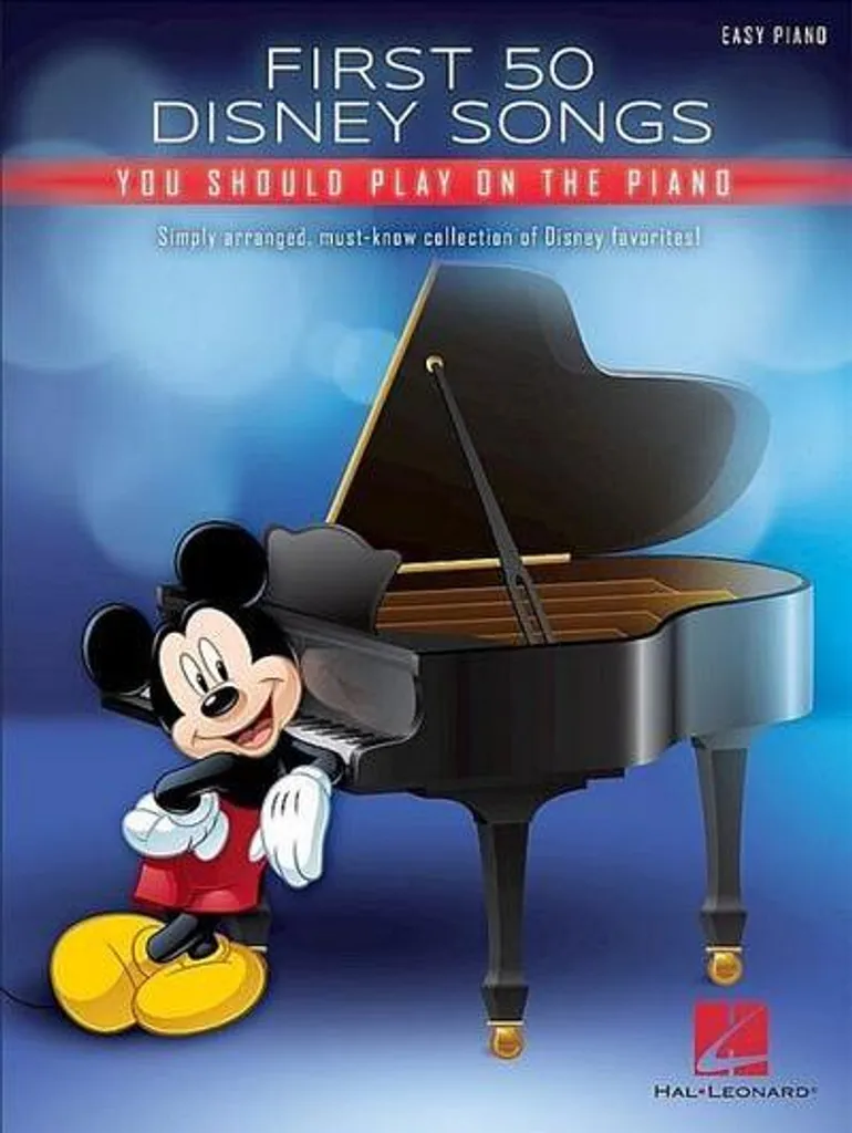 First 50 Disney Songs You Should Play on the Piano - Recueil Débutant