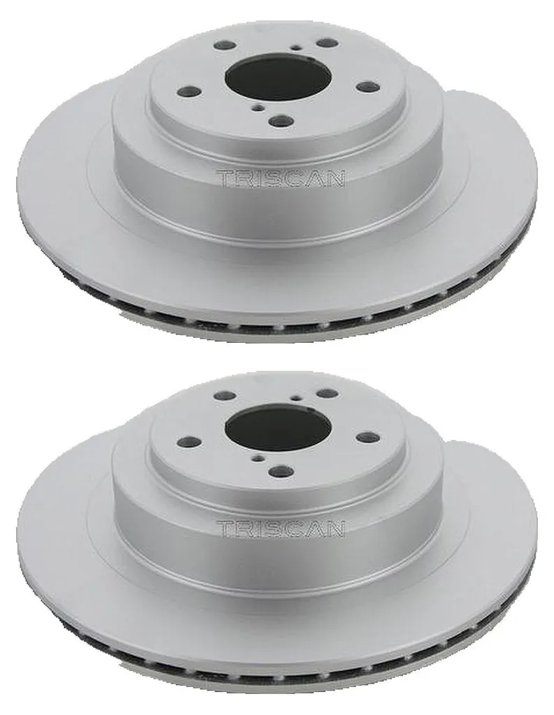 Disques frein TRISCAN 290mm ventilés Subaru Impreza : finis les faders