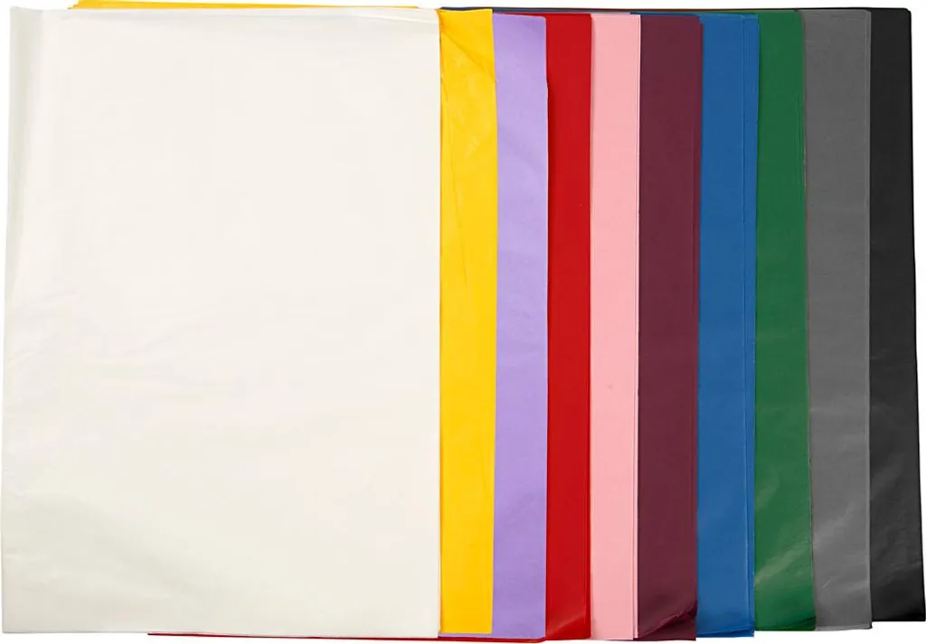 Papier de soie 14g grand format 50x70 cm - 250 feuilles haute qualité
