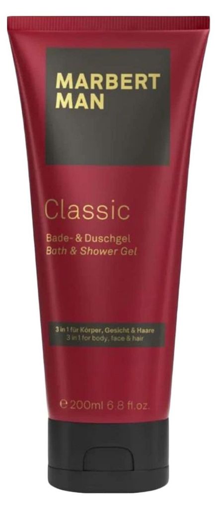 Marbert Man Classic 200 ml Bath & Showergel Bade- und Produktbild 