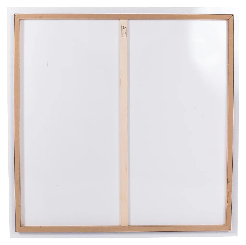 Tableau renardeaux 90x90 cm incassable pour une déco murale sans risque