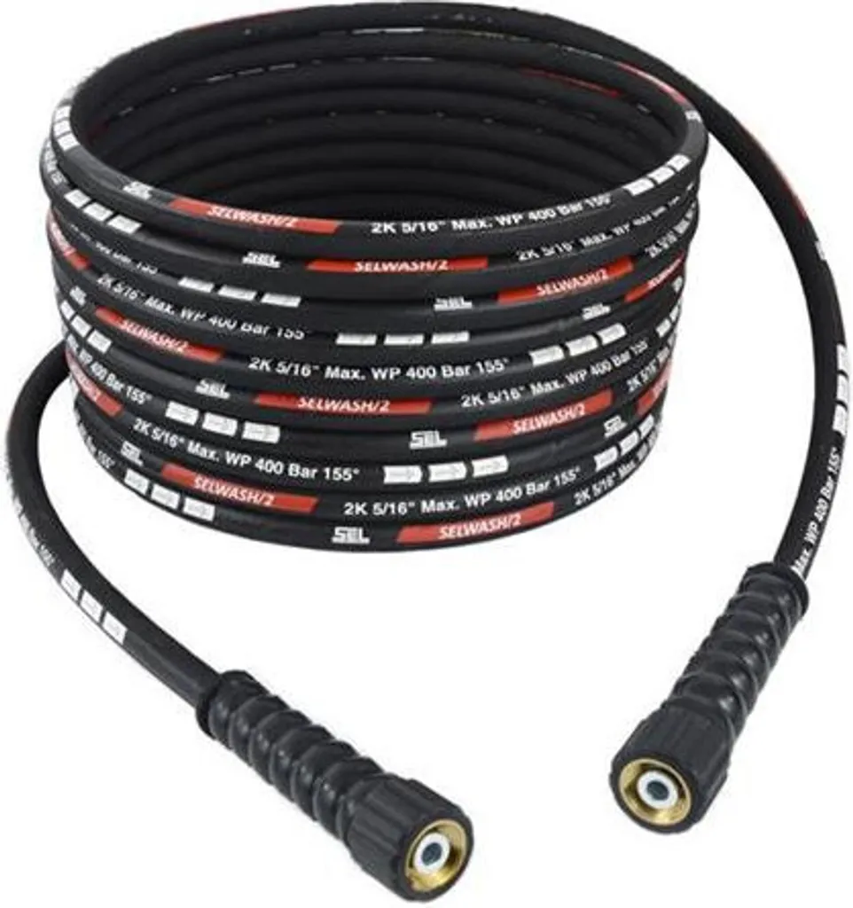 SelWash DN8 2SC 400 BAR 155C - 10M M22-M22 Tubo per alta pressione
