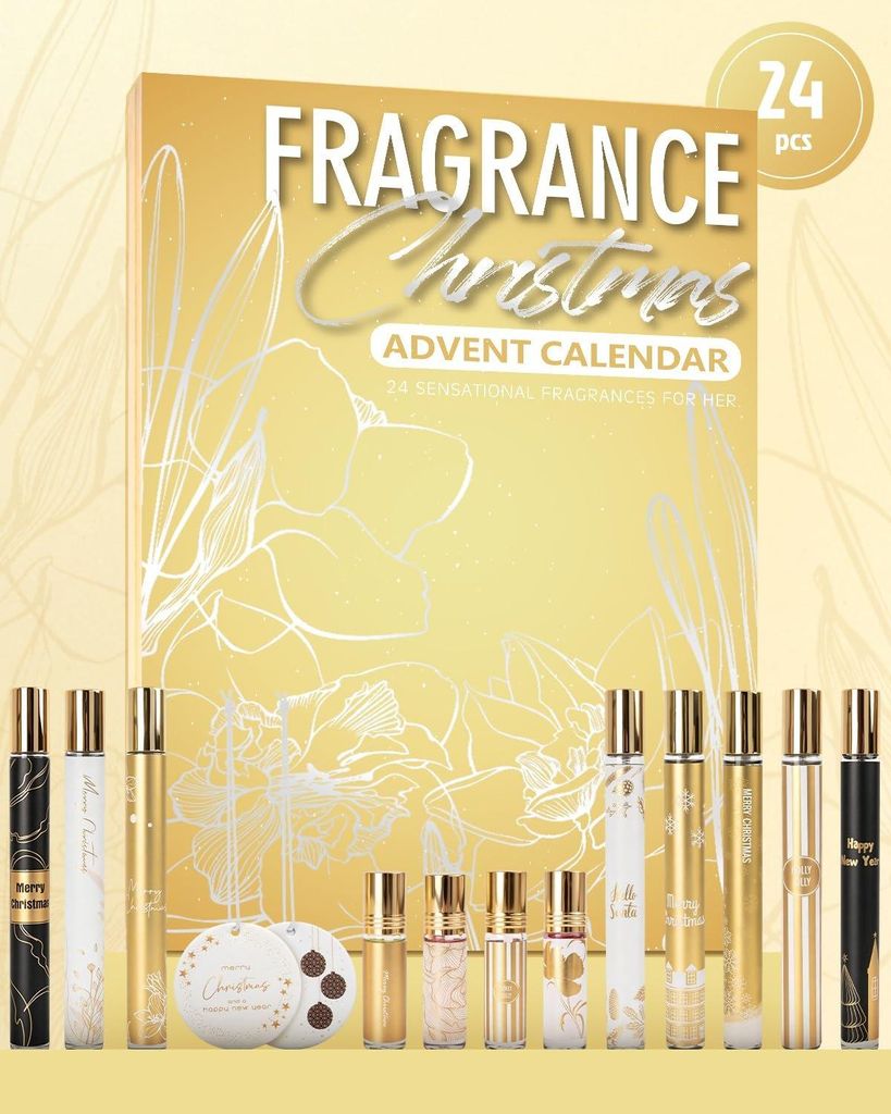 Adventskalender Parfum Dames 24-delige Geurenset met 35ml Productafbeelding 