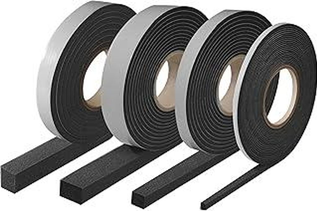 Parotec Kompriband Fugendichtband Fensterdichtband Dichtungsband Quellband Trockenbau Dichtband (Bandbreite - 10 mm, Expandiert - von 4 mm auf 20 m...