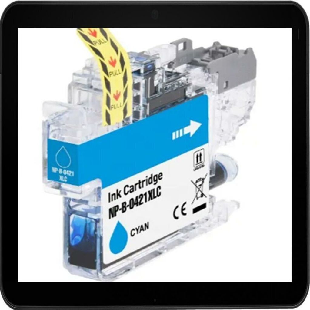 LC-421XLC TiDis Ersatztintenpatrone – Cyan m.6,5ml Inhalt