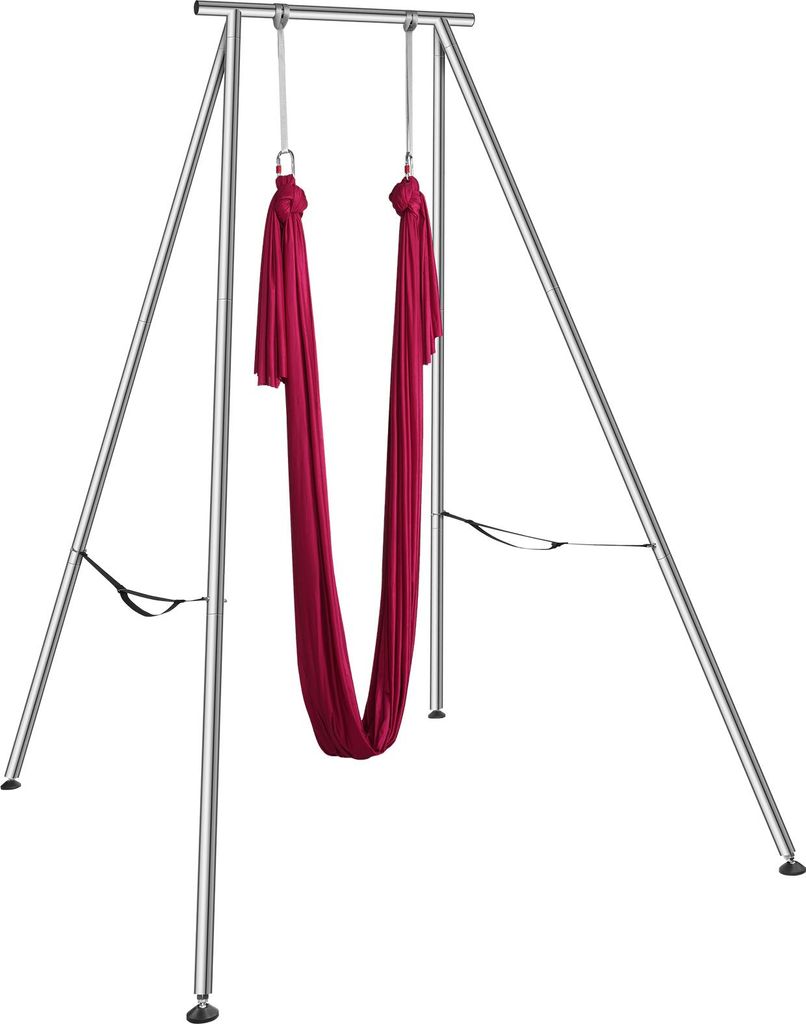 SucceBuy Aerial Yoga Rahmen & Yoga Hängematte, 3,9 m hoch, Produktbild 