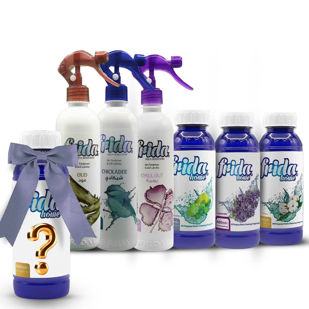 FRIDA Home spray parfum d’ambiance 7 pièces – désodorisant Image du produit 