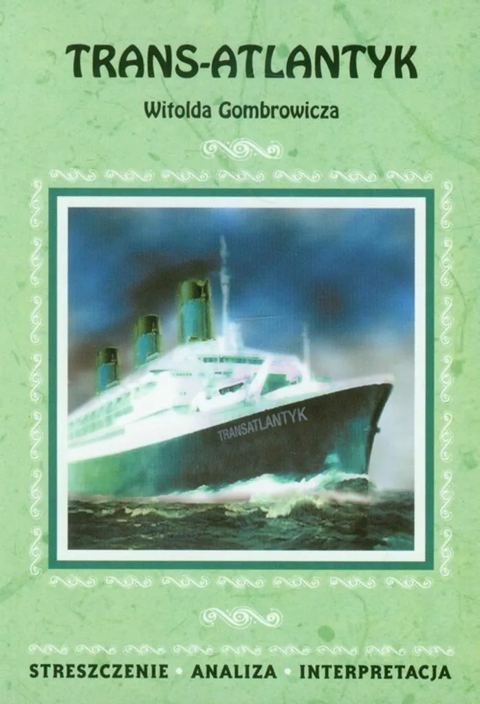 Livre Trans-Atlantyk de Witold Gombrowicz en version polonaise originale