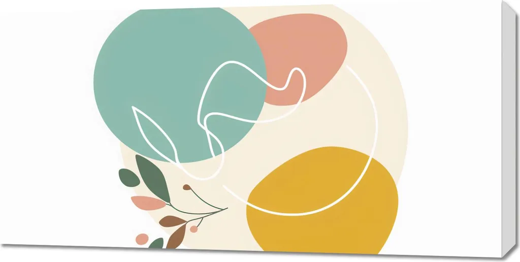 Quadro 100x50 Delicato Legame - Idea Regalo e Arredo Camera da Letto