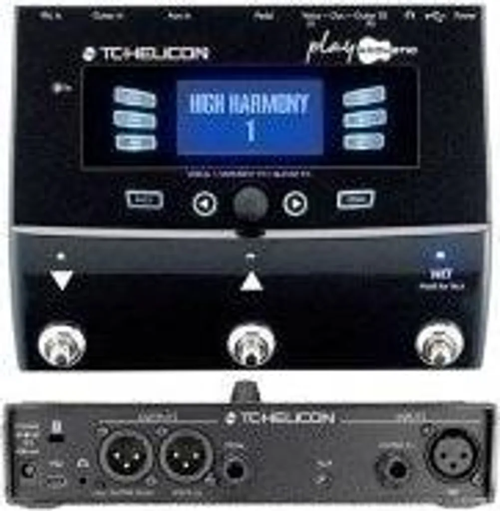 Pédale Multi-Effets TC Helicon Play Acoustic pour Chant et Acoustique