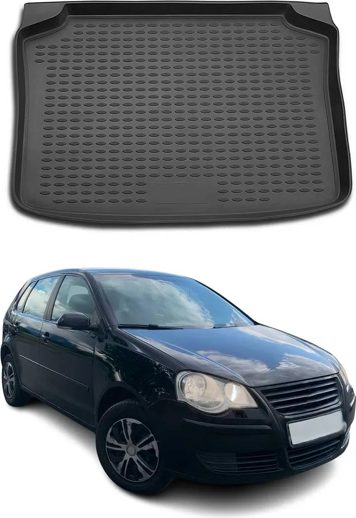 Vasca Baule VW Polo 2002-2009 Hatchback in Gomma TPE Ultra Resistente