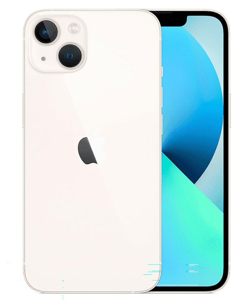 Apple iPhone 13 Mini 128 GB Weißer Stern (Starlight) Produktbild 