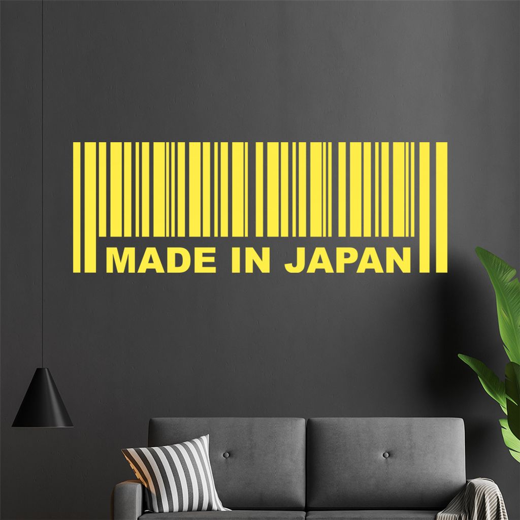 Japan Wandtattoo in 6 Größen - Wandaufkleber Wall Sticker - Dekoration, Küche, Wohnzimmer, Schlafzimmer, Badezimmer