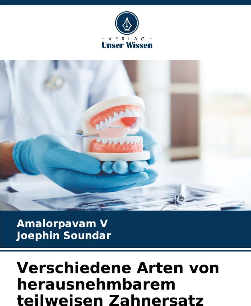 Verschiedene Arten von herausnehmbarem teilweisen Zahnersatz
