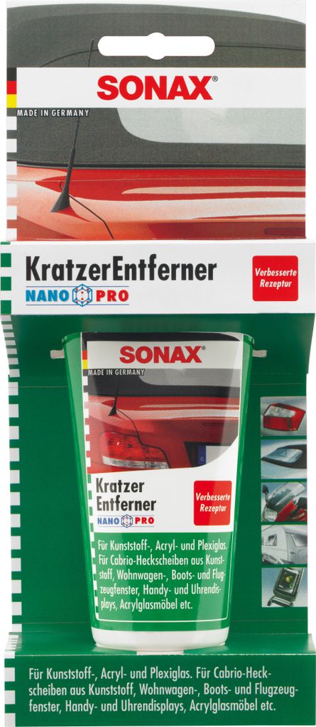 Sonax KratzerEntferner Kunststoff NanoPro 75 Milliliter Produktbild 