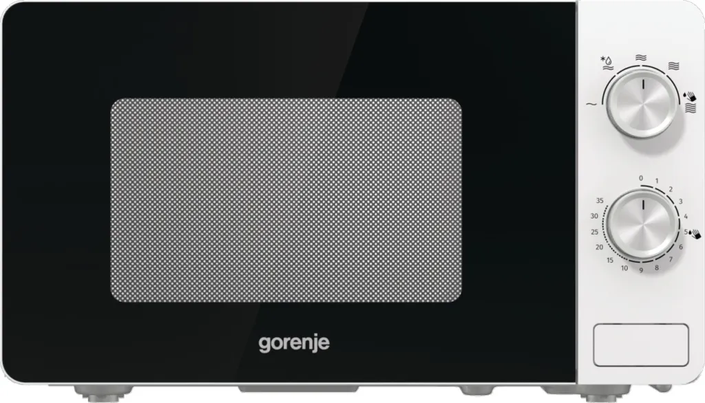 Gorenje MO17E1W Four à micro-ondes blanc de 17L avec commande mécanique