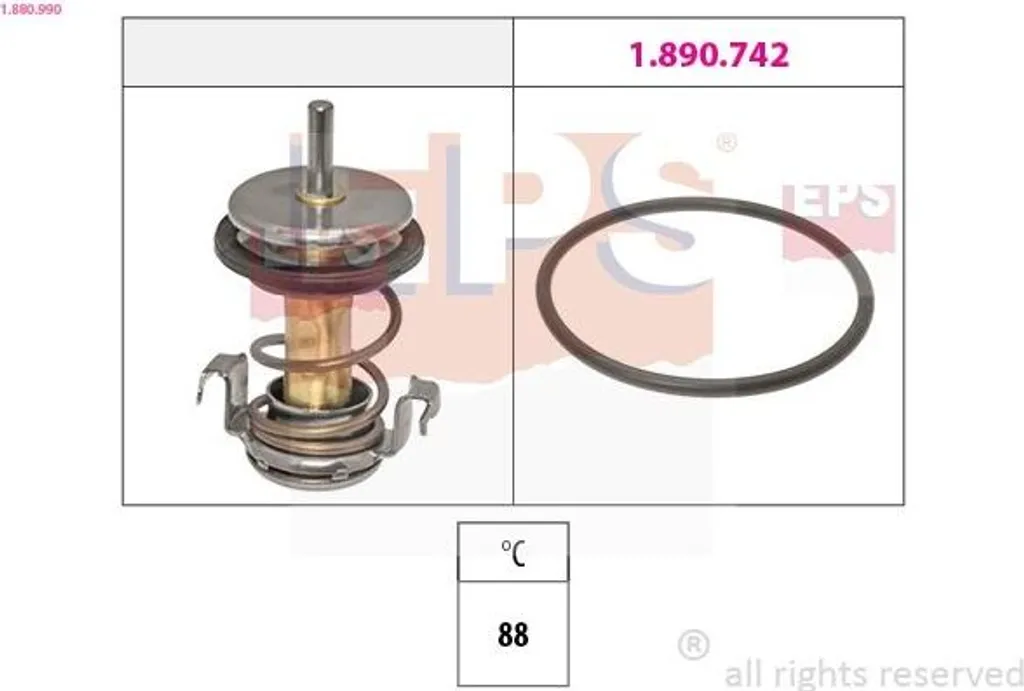 Solution surchauffe Jeep Grand Cherokee : Thermostat 3.0 CRD 88°C