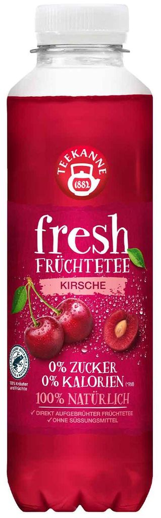 Teekanne fresh Früchtetee Kirsche 500ml Produktbild 