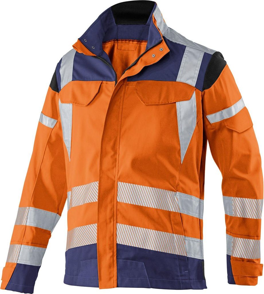 Kübler Reflectiq Jacke PSA 2 warnorange/dunkelblau Gr. 64