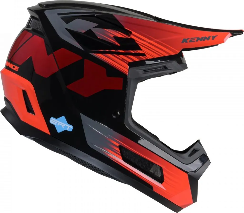 Casque Kenny XXL ERT Performance Cross Enduro Noir Orange Gris