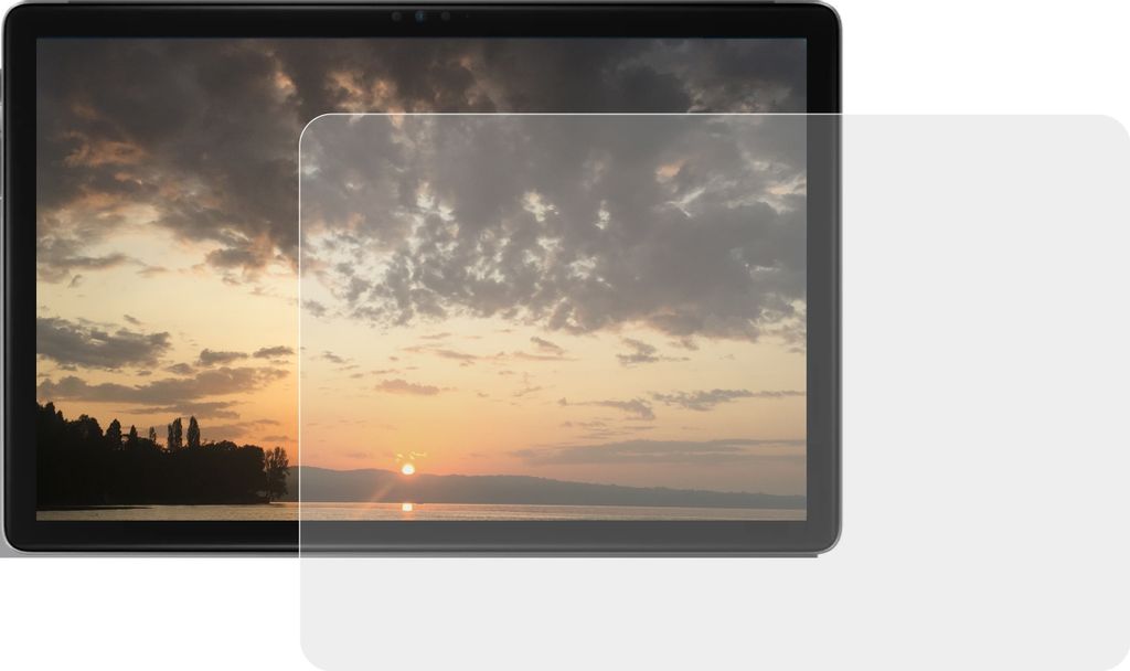 2x Panzerfolie für Apple iPad Air 11 Zoll 2024 kristallklar