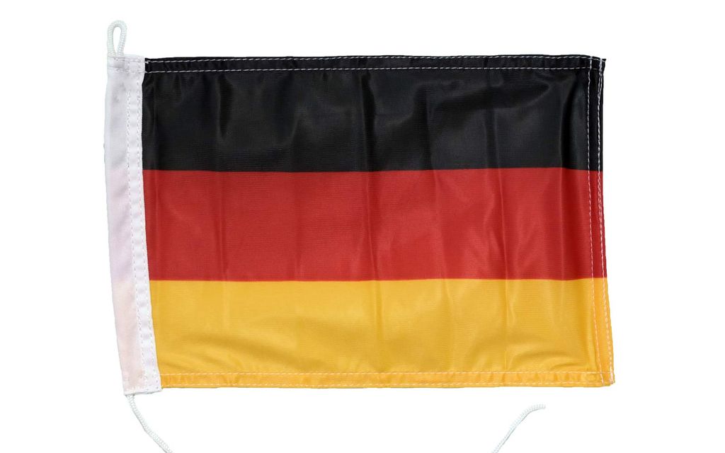 Deutschland Flagge 30 x 45 cm für Boot und