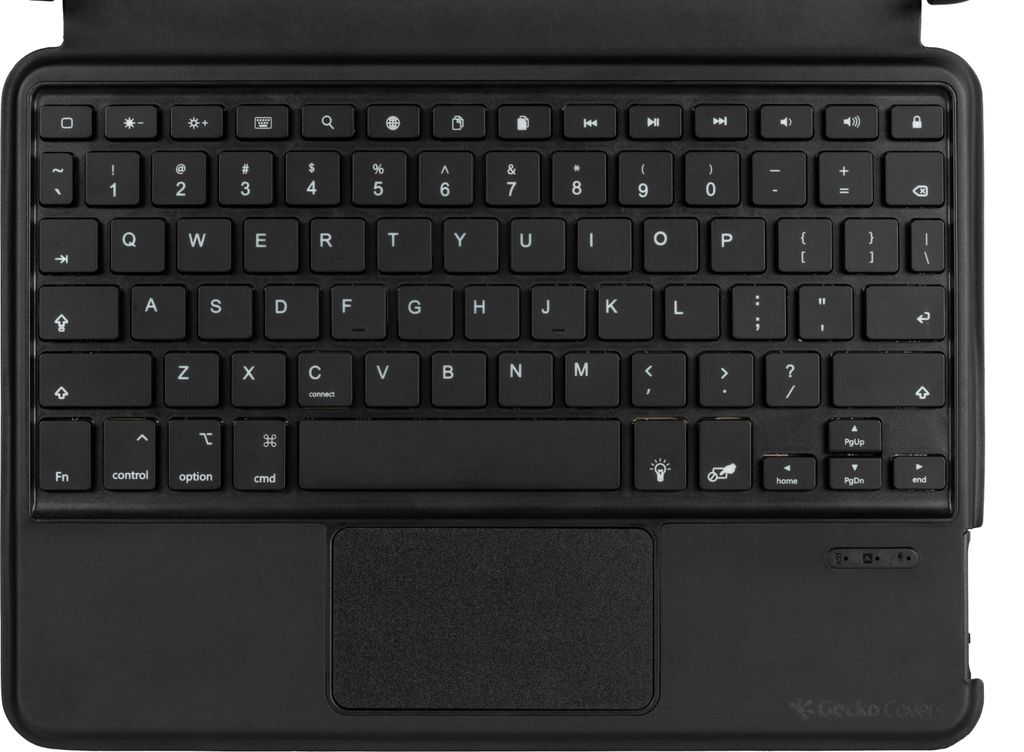 Gecko Keyboard Cover 2.0 Apple iPad 10.2 (19/20/21) QWERTY, grey