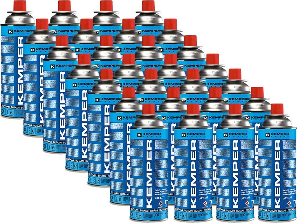 Pack de 28 Cartouches de gaz 227g Butane Norme UN2037 Image du produit 