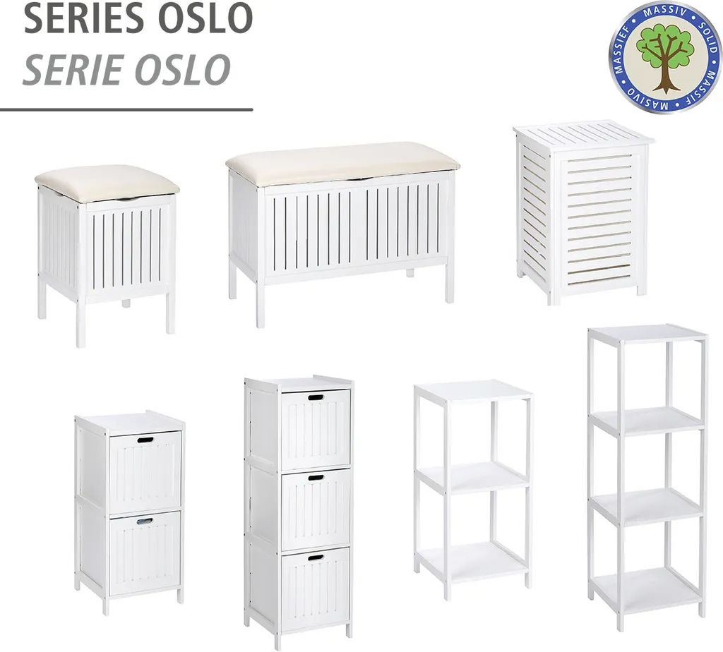 Comptoir d'accueil Oslo blanc pour réception et secrétariat de luxe - 5