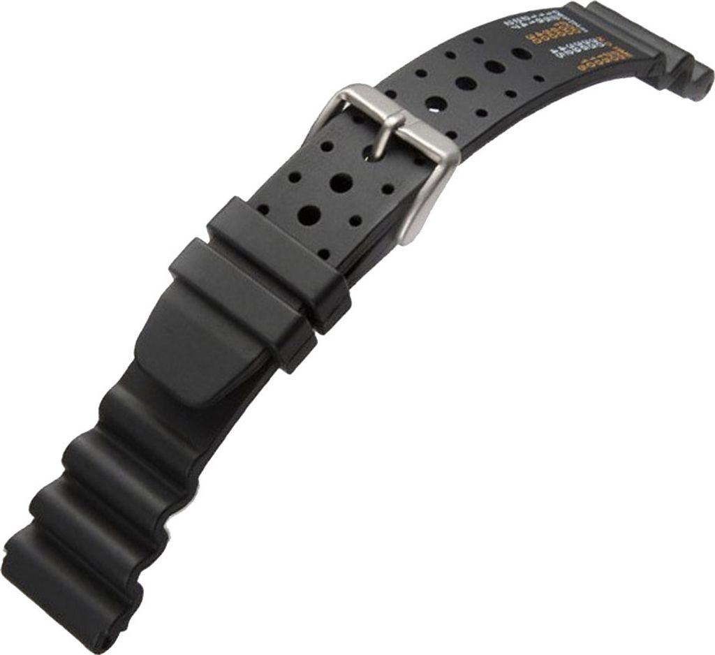 Minott Taucherband Uhrenarmband Diver Wasserfest 24mm schwarz