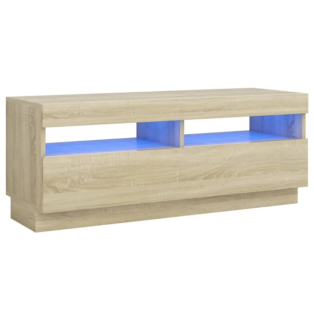 Offerta Mobile TV Rovere Sonoma LED 100cm | Miglior Rapporto Qualità Prezzo