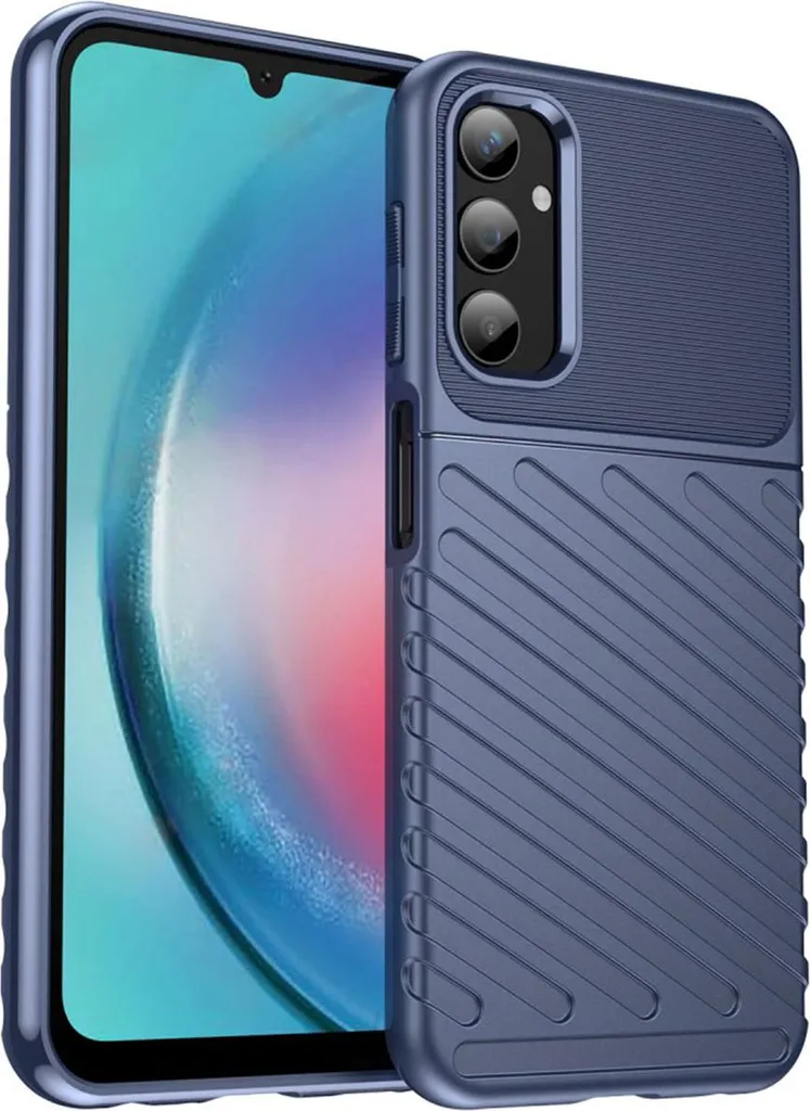 Cover imoshion Thunder per Galaxy A25 5G Blu Scuro - Test Anti-Caduta