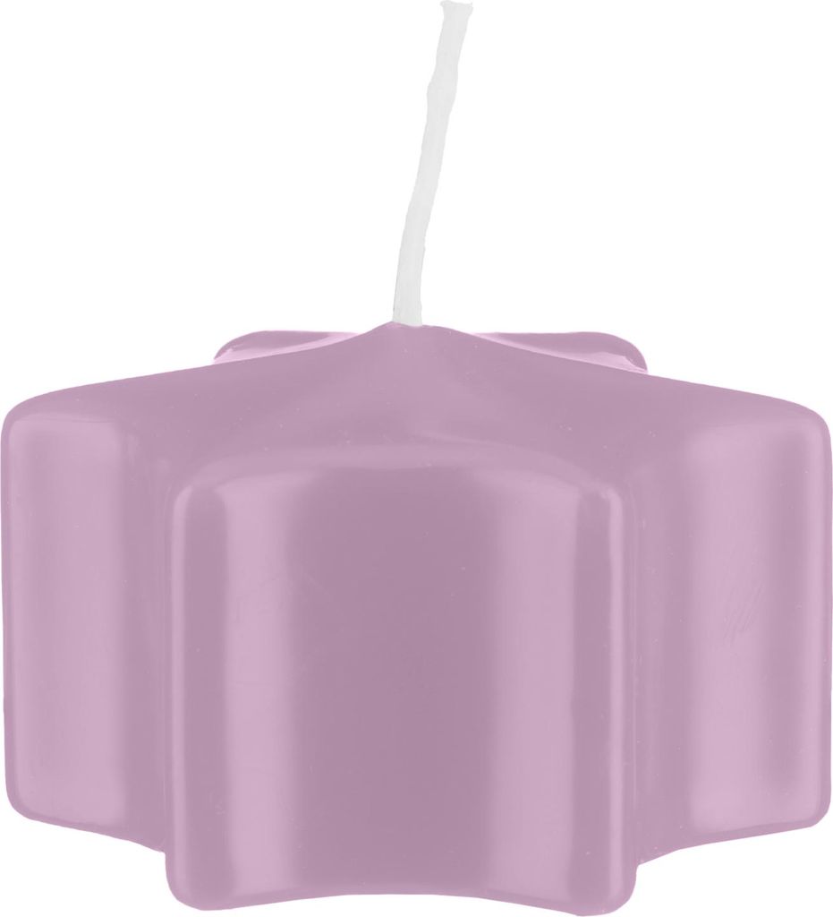 Sternkerzen Schwimmkerzen Mittelflieder 35 x Ø 60 mm, 16 Stück