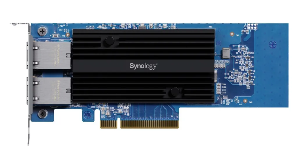 Adaptateur réseau 10GbE Synology E10G30-T2 avec double port RJ45