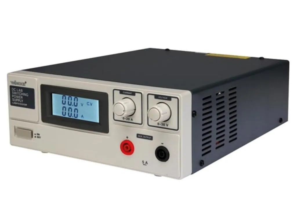 Source d'Alimentation Stabilisée 30V 20A LCD pour Banc d'Essai Hobby