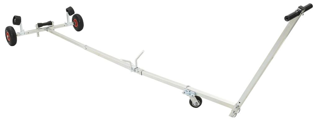 Verstellbarer Bootstrailer mit Luftreifen 200 kg Load Produktbild 