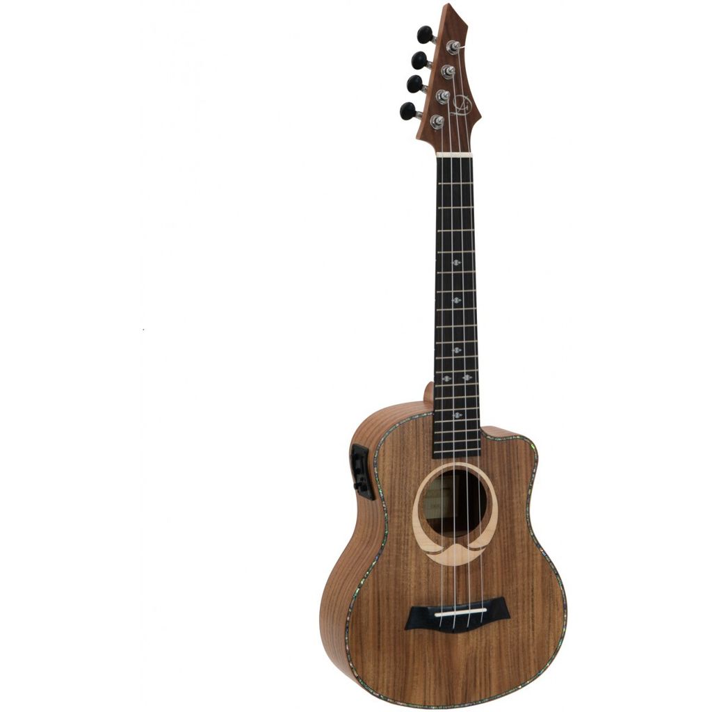 DIMAVERY UK-200 Tenor-Ukulele, Koa