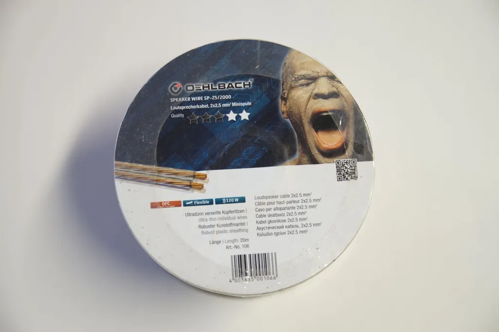 Oehlbach Repro 2.5mm 20m: Il Miglior Rapporto Qualità-Prezzo per il tuo Audio