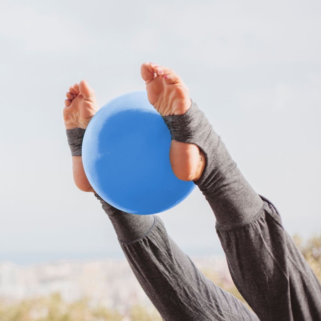 Cvičební míč 22 cm s pumpou Pilates Ball Pilates Ball Yoga Obrázek produktu 15