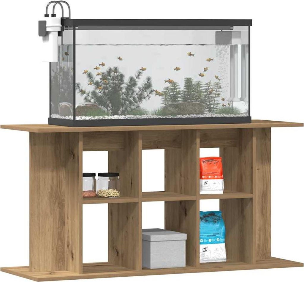 vidaXL Stojak pod akwarium Artisan Oak 120 x 40 x 60 cm Zdjęcie produktu 