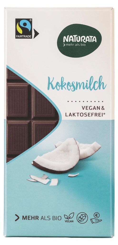 Kuwertura czekoladowa - mleko kokosowe wegańskie i bez Zdjęcie produktu 
