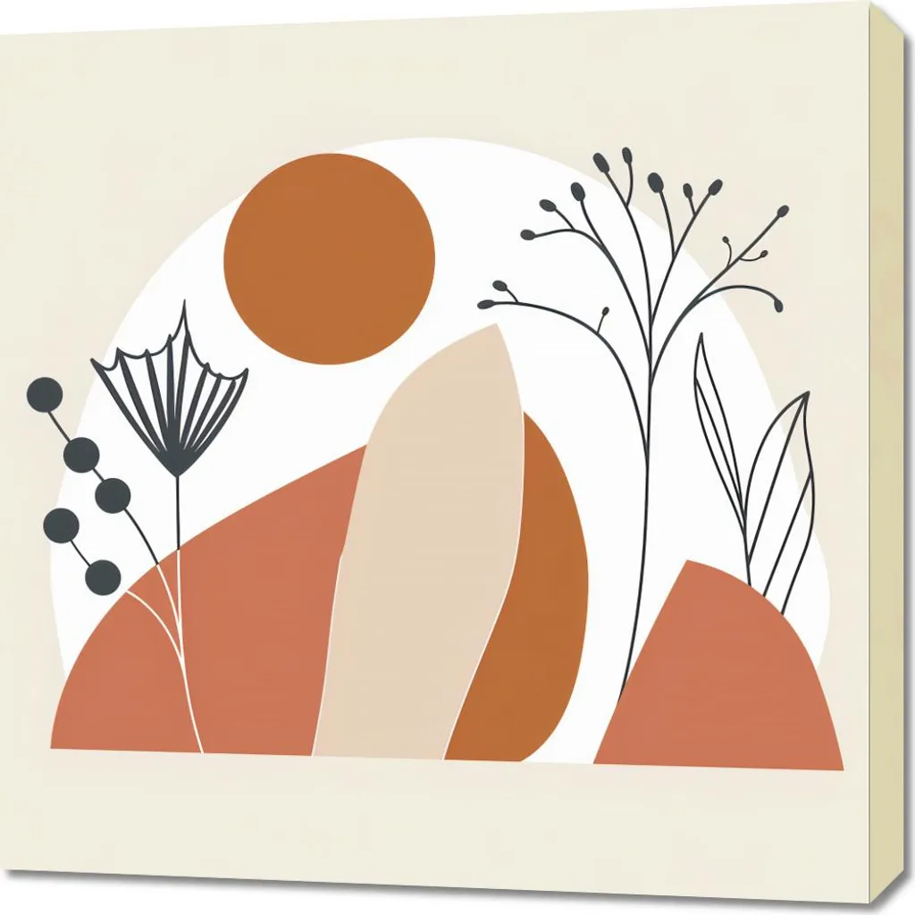 Image Tissage Organique 70 x 70 cm en Toile Canvas Relief Visuel Gris