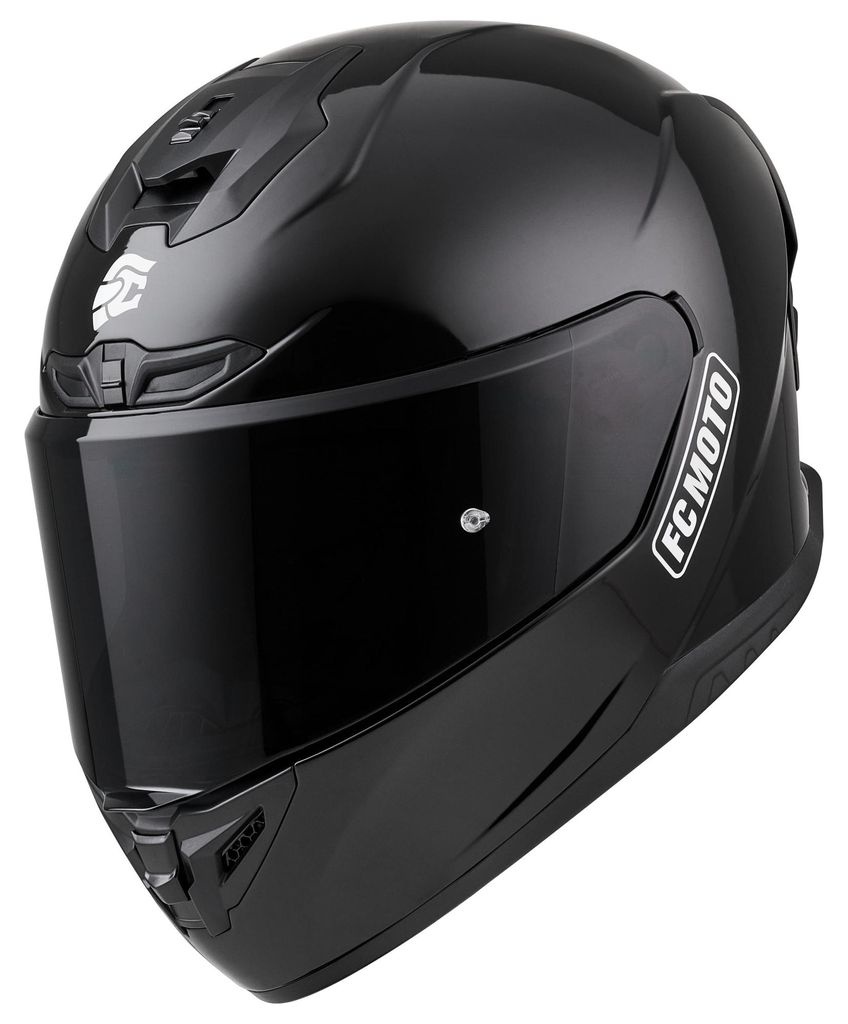FC-Moto G-361S Helm, schwarz, M (57/58)