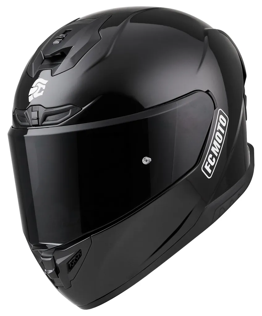 Casque FC-Moto G-361S Noir avec Visière Anti-Rayures Taille M 57/58