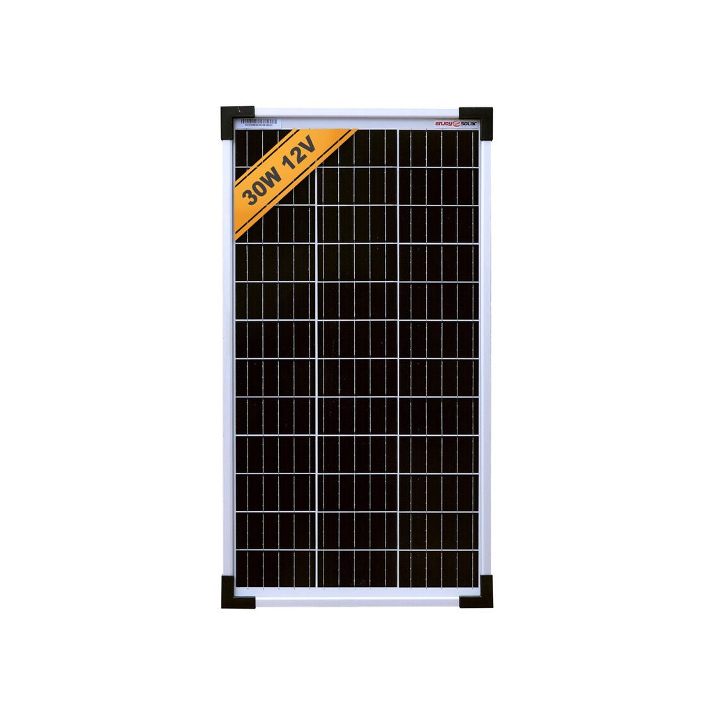 enjoy solar® Solarpanel klassisches monokristallines Produktbild 