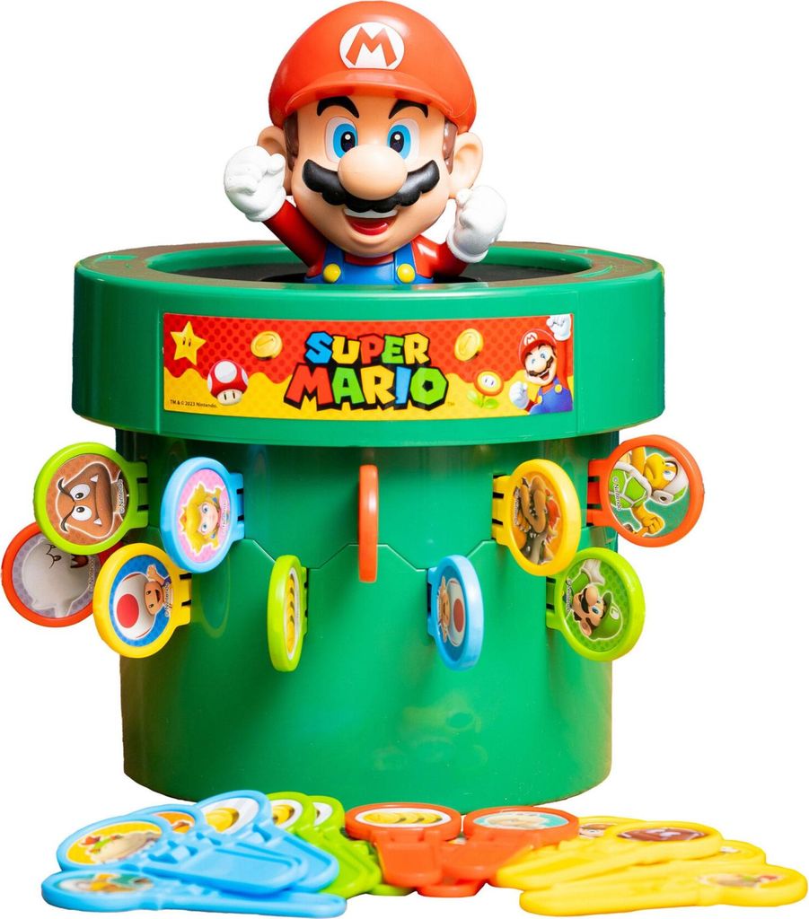 Tomy Pop Up Mario, Brettspiel, Feinmotorik Produktbild 