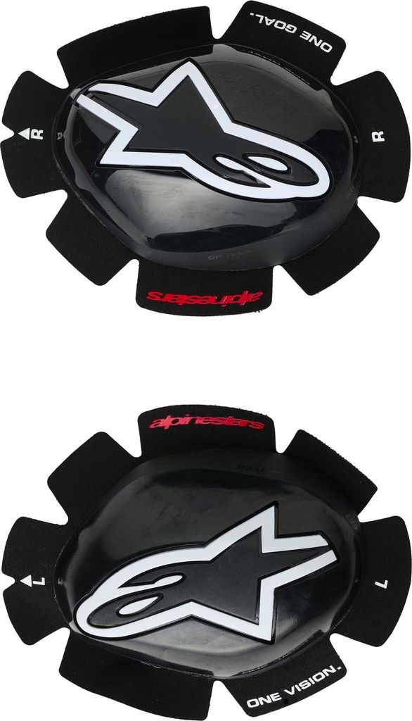 Alpinestars GP Tech slider na kolano, czarny/biały Zdjęcie produktu 