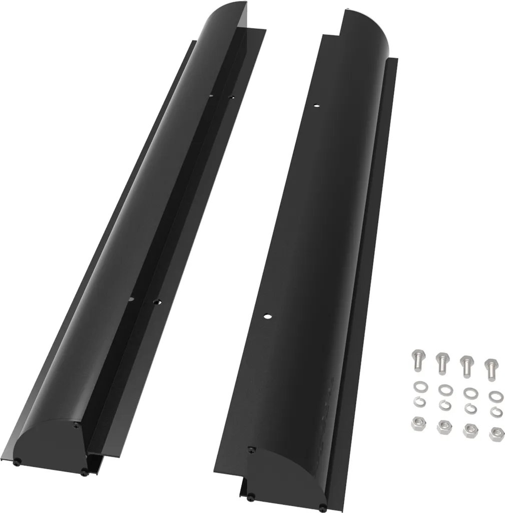 Support de fixation pour panneau solaire noir 670 mm en alu robuste