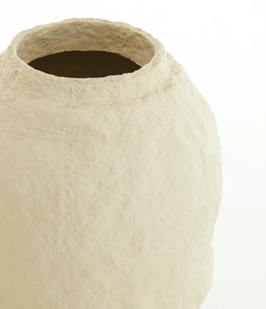 Vase LEANO beige Ø45x60 cm : la solution pour décorer vos grands angles - 2