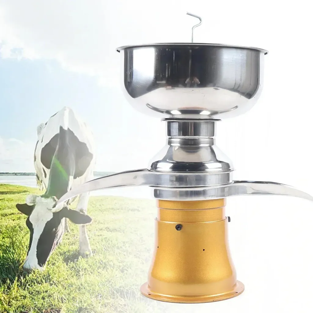 Séparateur de lait électrique inox 50 l/h : finie la séparation manuelle